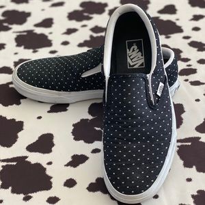 VANS Classic Polka Dot Slip-On Sneakers